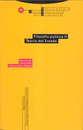 FILOSOFIA POLITICA II TEORIA ESTADO | 9788481641080 | DIAZ / RUIZ