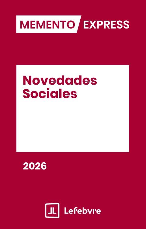 MEMENTO EXPRESS NOVEDADES SOCIALES 2026 | 9791387732905 | LEFEBVRE