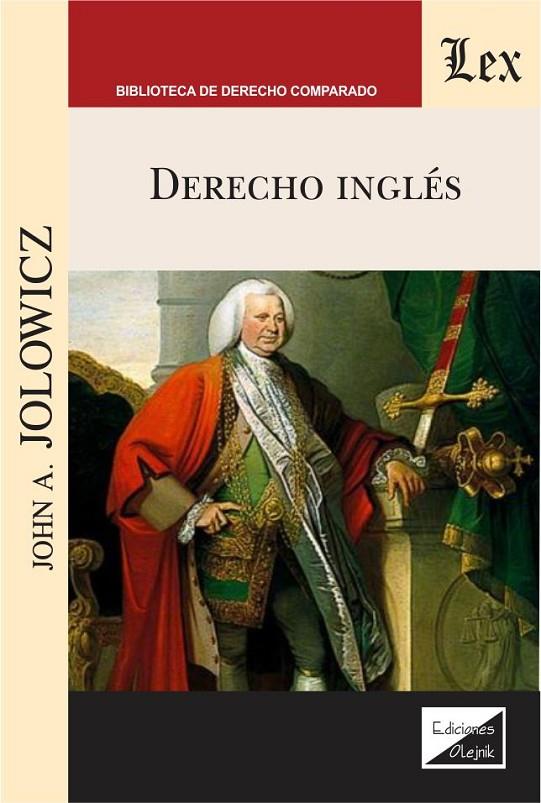DERECHO INGLES | 9789563929447 | JOLOWICZ, PHILIP