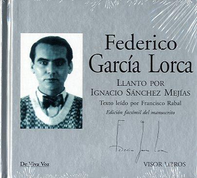 LLANTO POR IGNACIO SÁNCHEZ MEJÍAS + CD | 9788498955361 | GARCÍA LORCA, FEDERICO