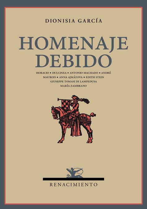 HOMENAJE DEBIDO | 9788484720775 | GARCIA, DIONISIA