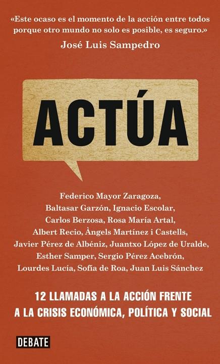 ACTUA | 9788499921754 | V AUTORES