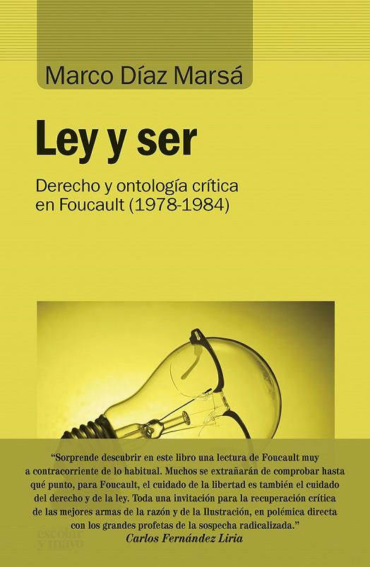 LEY Y SER | 9788416020751 | DÍAZ MARSÁ, MARCO