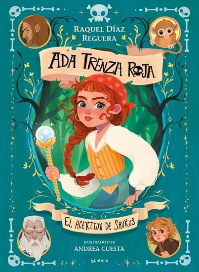 ADA TRENZA ROJA 02 : EL ACERTIJO DE SAURUS | 9788419975546 | DÍAZ REGUERA, RAQUEL