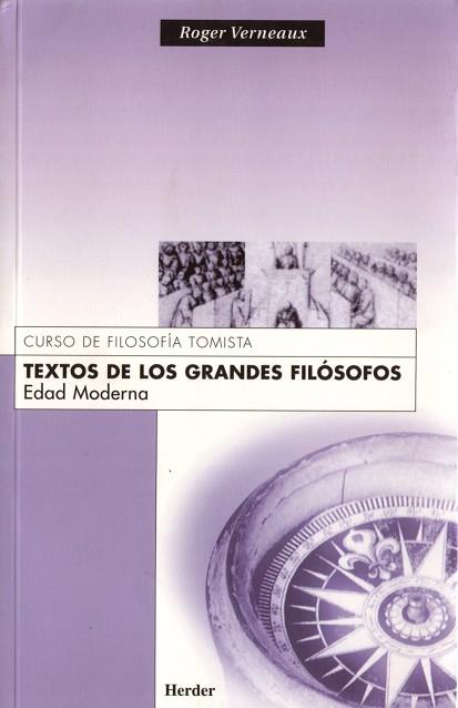 TEXTOS DE LOS GRANDES FILÓSOFOS | 9788425409141 | VERNEAUX, ROGER