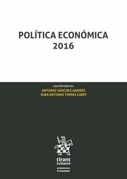 POLÍTICA ECONÓMICA 2016 | 9788491436997 | SÁNCHEZ ANDRÉS, ANTONIO