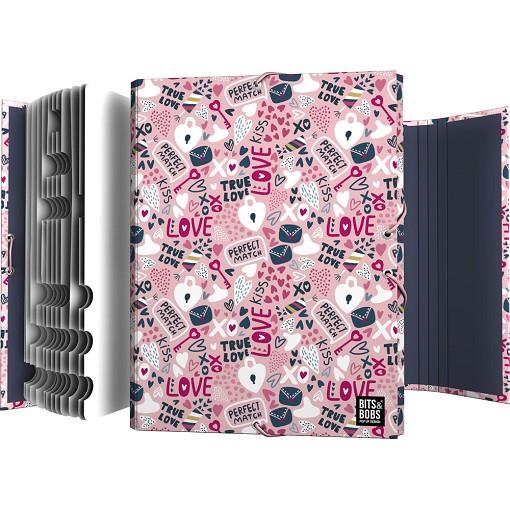 CARPETA AMB SEPARADORS TRUE LOVE S&S | 8413623227846