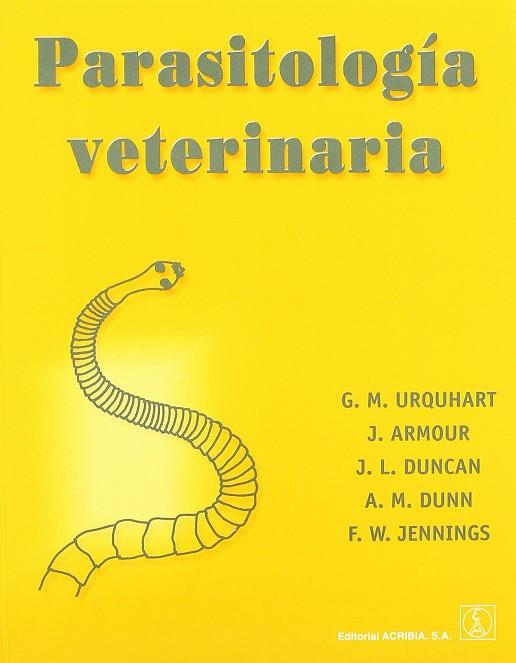 PARASITOLOGÍA VETERINARIA | 9788420009551 | URQUHART, G.M.