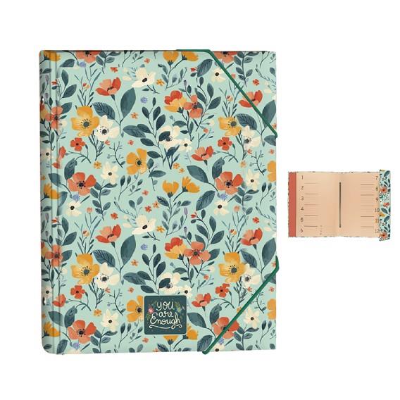 CARPETA SEPARADORS SENFORT FLOWERS | 8412885256687