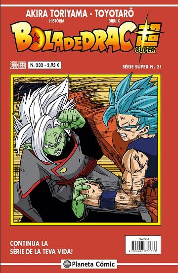 BOLA DE DRAC SERIE VERMELLA 232 / SUPER 21 | 9788491734918 | TORIYAMA, AKIRA