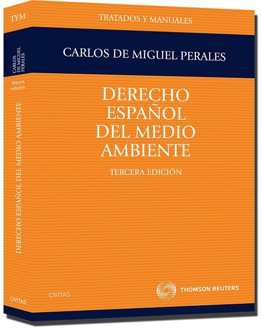 DERECHO ESPAÑOL DE MEDIO AMBIENTE | 9788447033171 | DE MIGUEL PERALES, CARLOS
