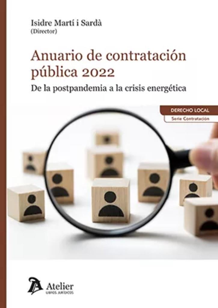 ANUARIO DE CONTRATACION PUBLICA 2022 | 9788419773135 | MARTI I SARDA, ISIDRE