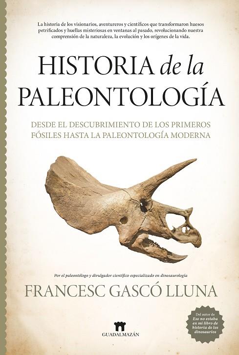HISTORIA DE LA PALEONTOLOGÍA | 9788419414946 | GASCÓ LLUNA, FRANCESC