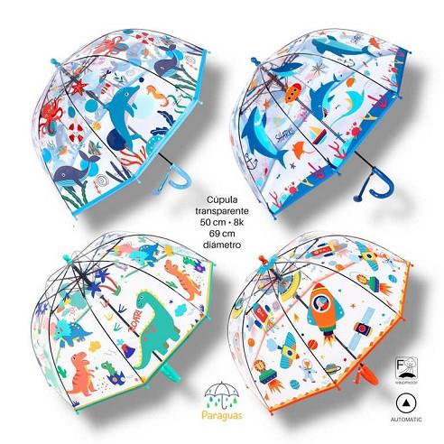 PARAIGUES INFANTIL TRANSPARENT AUTOMATIC | 8431234194333