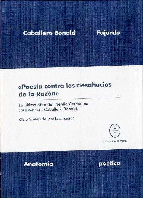 ANATOMÍA POÉTICA | 9788461699018 | BONALD, CABALLERO