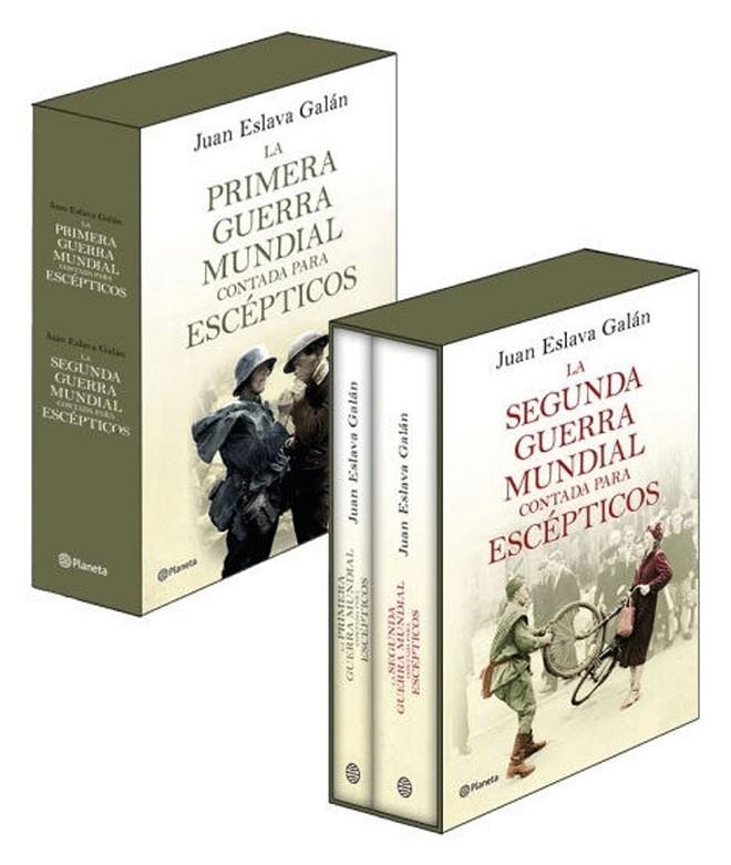 ESTUCHE LA PRIMERA Y SEGUNDA GUERRA MUNDIAL CONTADA PARA ESCÉPTICOS + OPÚSCULO | 9788408145943 | ESLAVA GALÁN, JUAN