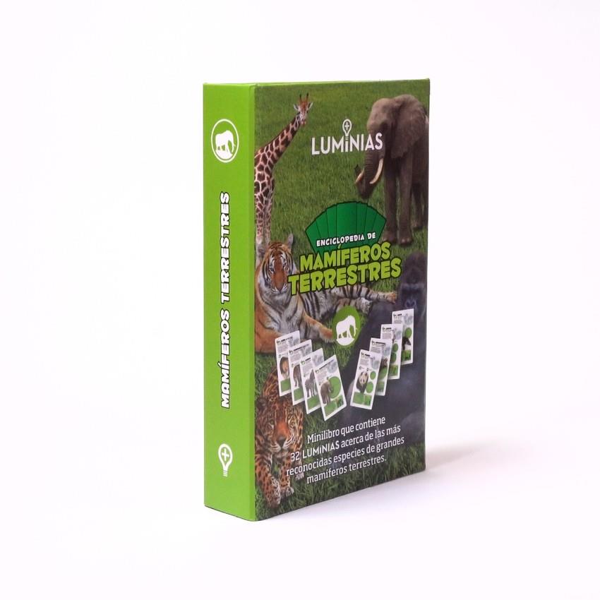ENCICLOPEDIA DE MAMÍFEROS TERRESTRES (ESTUCHE CON 32 CARTAS) | 9789873884122