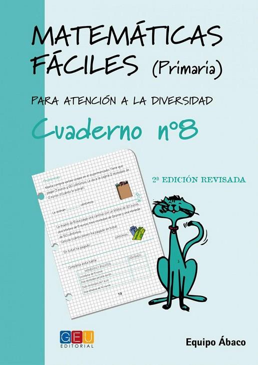 MATEMÁTICAS FÁCILES 08 | 9788484914693 | VARIOS AUTORES