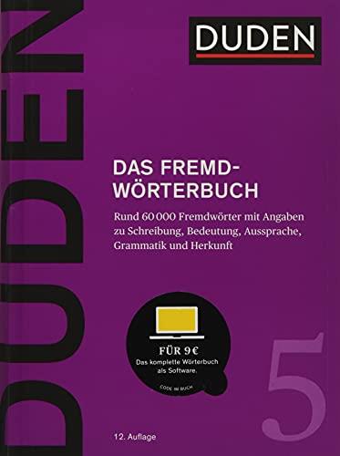 DUDEN DAS FREMDWORTERBUCH | 9783411040629