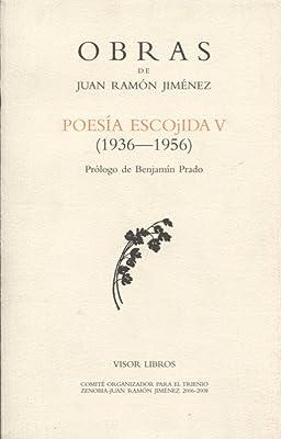 OBRA COMPLETA JUAN RAMÓN JIMENEZ. POESÍA ESCOGIDA V | 9788475220574 | JIMENEZ, JUAN RAMÓN