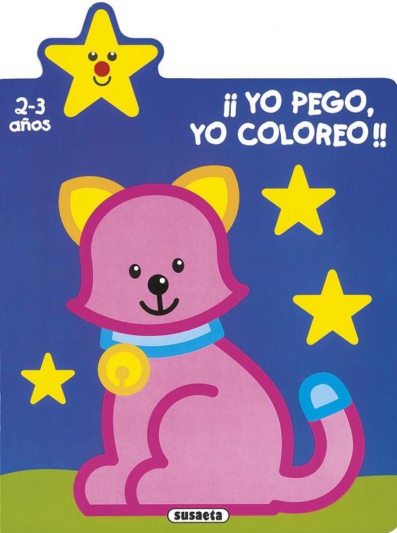 ¡YO PEGO, YO COLOREO! 2-3 AÑOS | 9788467780468 | BUSQUETS, JORDI