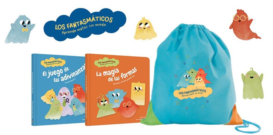 FANTASMÁTICOS, LOS (PACK 2 CUENTOS + MOCHILA INFANTIL) | 9788413618685 | IACHINI, ANDREA