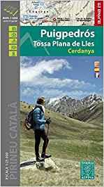 PUIGPEDROS. TOSSA PLANA DE LLES : MAPA-GUIA [2018] | 9788480907361