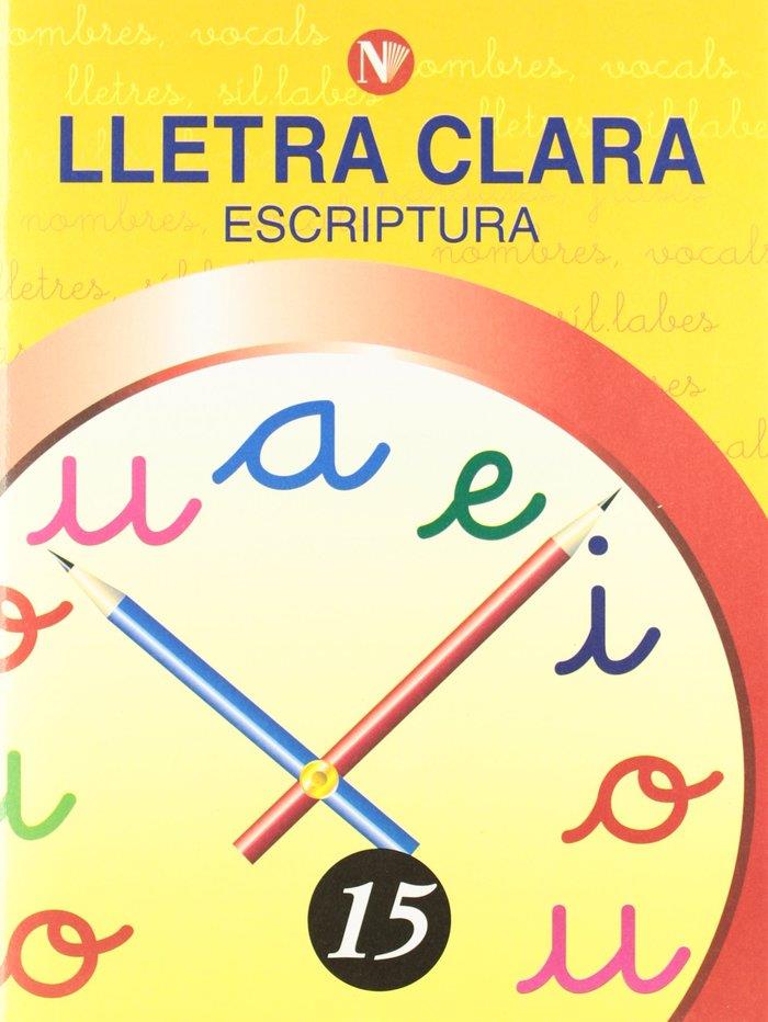 LLETRA CLARA 15   3R  4T CURS VERTICAL | 9788478873852