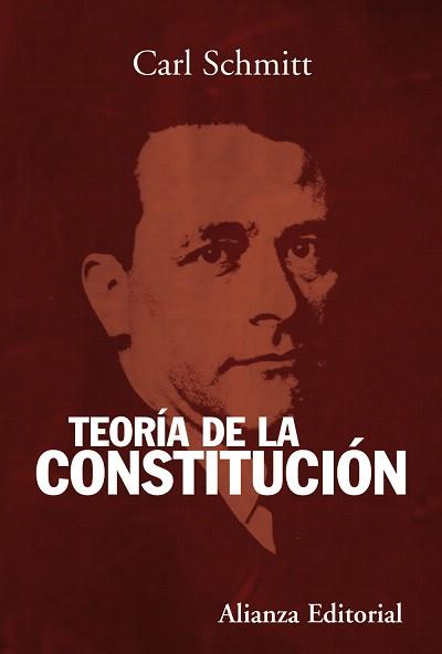 TEORÍA DE LA CONSTITUCIÓN | 9788420654799 | SCHMITT, CARL