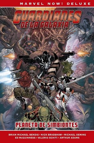 MARVEL NOW! DELUXE. GUARDIANES DE LA GALAXIA DE BRIAN M. BENDIS 02 : PLANETA DE SIMBIONTES | 9788491679073 | ADAMS, ARTHUR / BENDIS, BRIAN MICHAEL