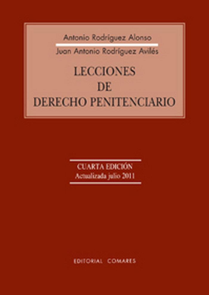 LECCIONES DE DERECHO PENITENCIARIO | 9788498368413 | RODRIGUEZ ALONSO / RODRIGUEZ AVILES