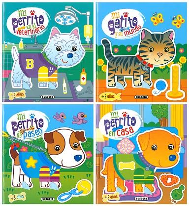 CUIDO A MIS MASCOTAS (4 TÍTULOS) | 9788467766233 | BUSQUETS, CARMEN