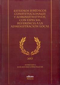 ESTUDIOS JURÍDICOS CONSTITUCIONALES Y ADMINISTRATIVOS, CON ESPECIAL REFERENCIA A LA ADMINISTRACIÓN LOCAL | 9788415463863 | NAVARRO CABALLERO, TERESA MARIA