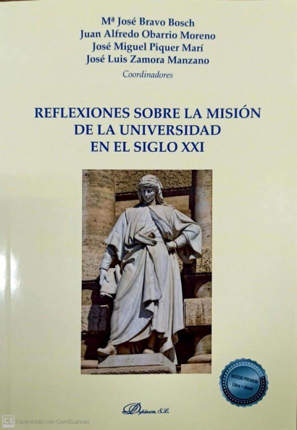 REFLEXIONES SOBRE LA MISIÓN DE LA UNIVERSIDAD EN EL SIGLO XXI | 9788413771946 | OBARRIO MORENO, JUAN ALFREDO