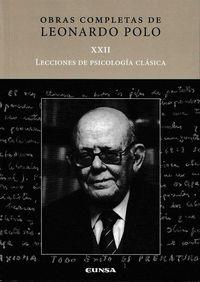 LECCIONES DE PSICOLOGÍA CLÁSICA | 9788431330644 | POLO BARRENA, LEONARDO