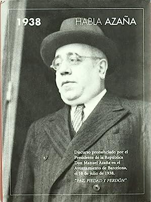 HABLA AZAÑA 1938 (AUDIO LIBRO) | 9788496411333
