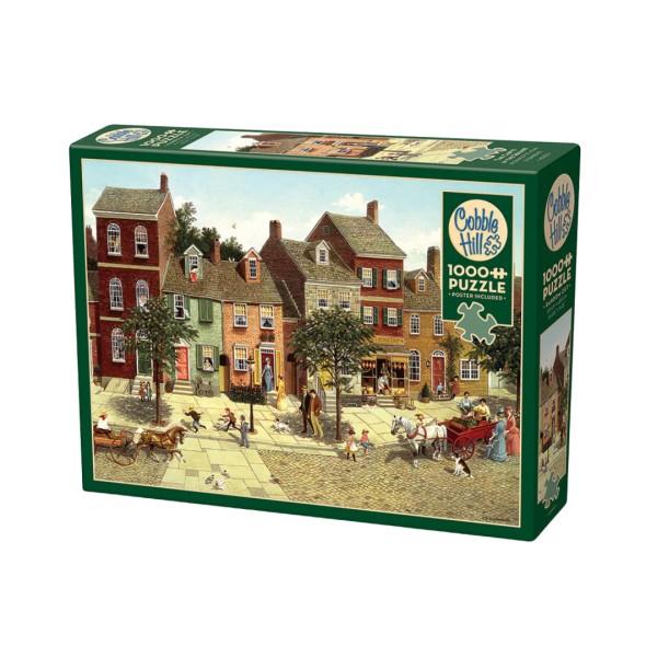 PUZZLE COBBLE HILL THE CURVE IN THE SQUARE 1000 PIEZAS | 625012402033