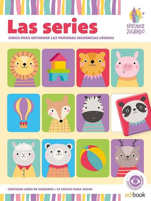 APRENDER JUGANDO- LIBRO CON FIGURAS TROQUELADAS- LAS SERIES | 9788491961406
