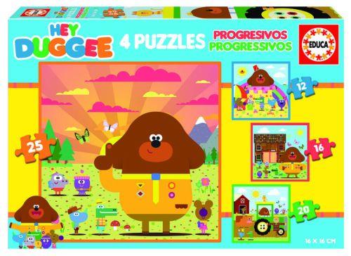 PUZZLES PROGRESIVOS HEY DUGGEE 12-16-20-25 | 8412668193949