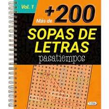 MAS DE 200 SOPAS DE LETRAS PASATIEMPOS VOL. 1 | 8436557975133