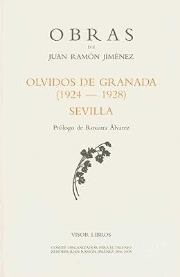 OBRAS COMPLETAS JUAN RAMÓN JIMENEZ OLVIDOS DE GRANADA | 9788475220741 | JIMENEZ, JUAN RAMÓN