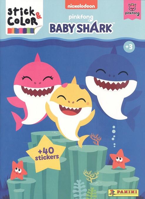 STICK & COLOR BABY SHARK | 9788427872622