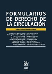 FORMULARIOS DE DERECHO DE LA CIRCULACIÓN | 9788491199007 | SÁNCHEZ BUTRÓN, CAYETANO