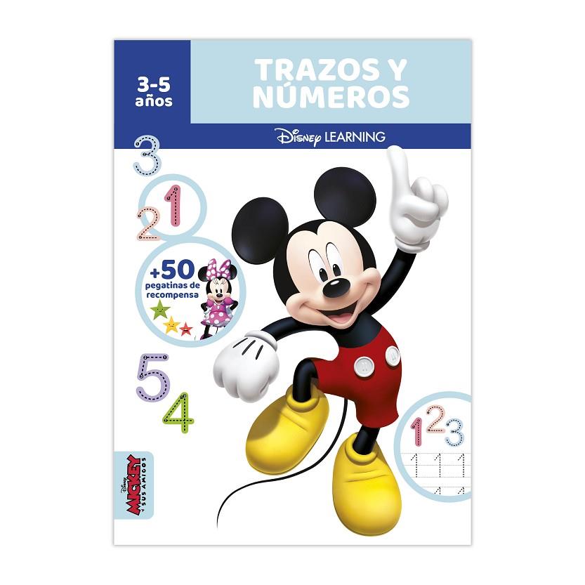 DISNEY - TRAZOS Y NUMEROS - MICKEY - 3-5 AÑOS | 9791387844547 | IMAGILAND