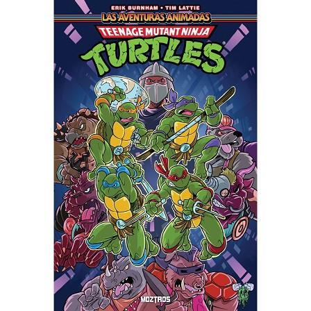 TEENAGE MUTANT NINJA TURTLES : LAS AVENTURAS ANIMADAS 01 | 9791387953027 | BURNHAM, ERIK / LATTIE, TIM