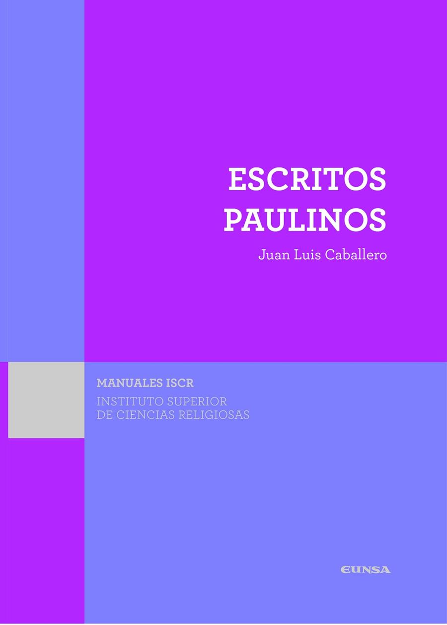 ESCRITOS PAULINOS | 9788431331245 | CABALLERO, JUAN LUIS