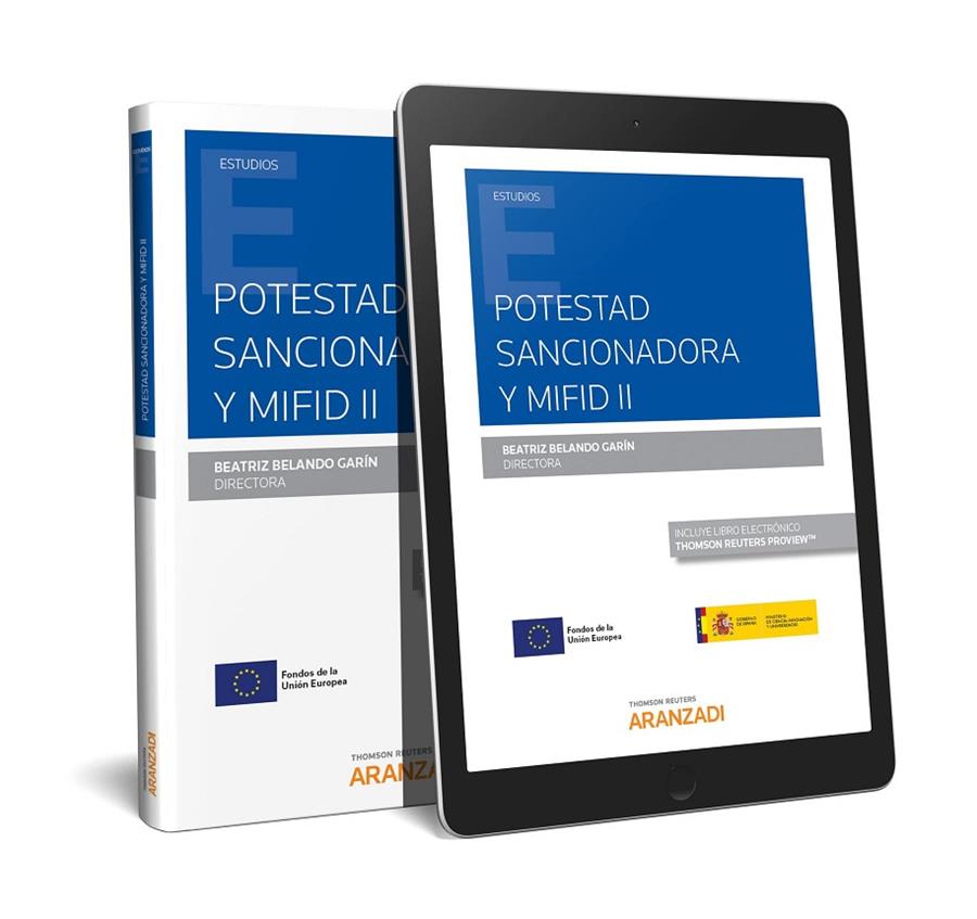 POTESTAD SANCIONADORA Y MIFID II (DUO) | 9788413093819 | BELANDO GARIN, BEATRIZ
