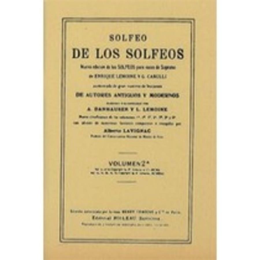 SOLFEO DE LOS SOLFEOS (2A ED.) | 9788480205306 | LEMOINEM, HENRI