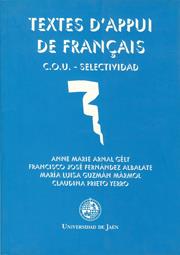 TEXTES D'APPUI DE FRANÇAIS. C.O.U. - SELECTIVIDAD | 9788488942500 | ARNAL GÉLY, ANNE MARIE / FERNÁNDEZ ALBALATE, FRANCISCO JOSÉ / GUZMÁN MÁRMOL, MARÍA LUISA / PRIETO YE