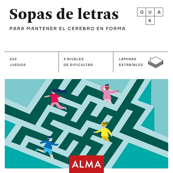 SOPAS DE LETRAS, PARA MANTENER EL CEREBRO EN FORMA | 9788417430665 | VV.AA.
